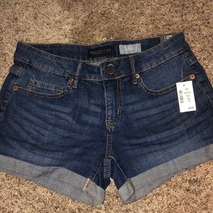 Aeropostale Dark Washed Jean Shorts